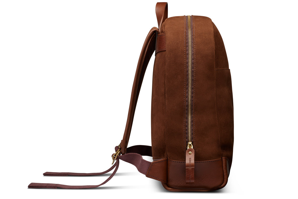 Suede Backpack
