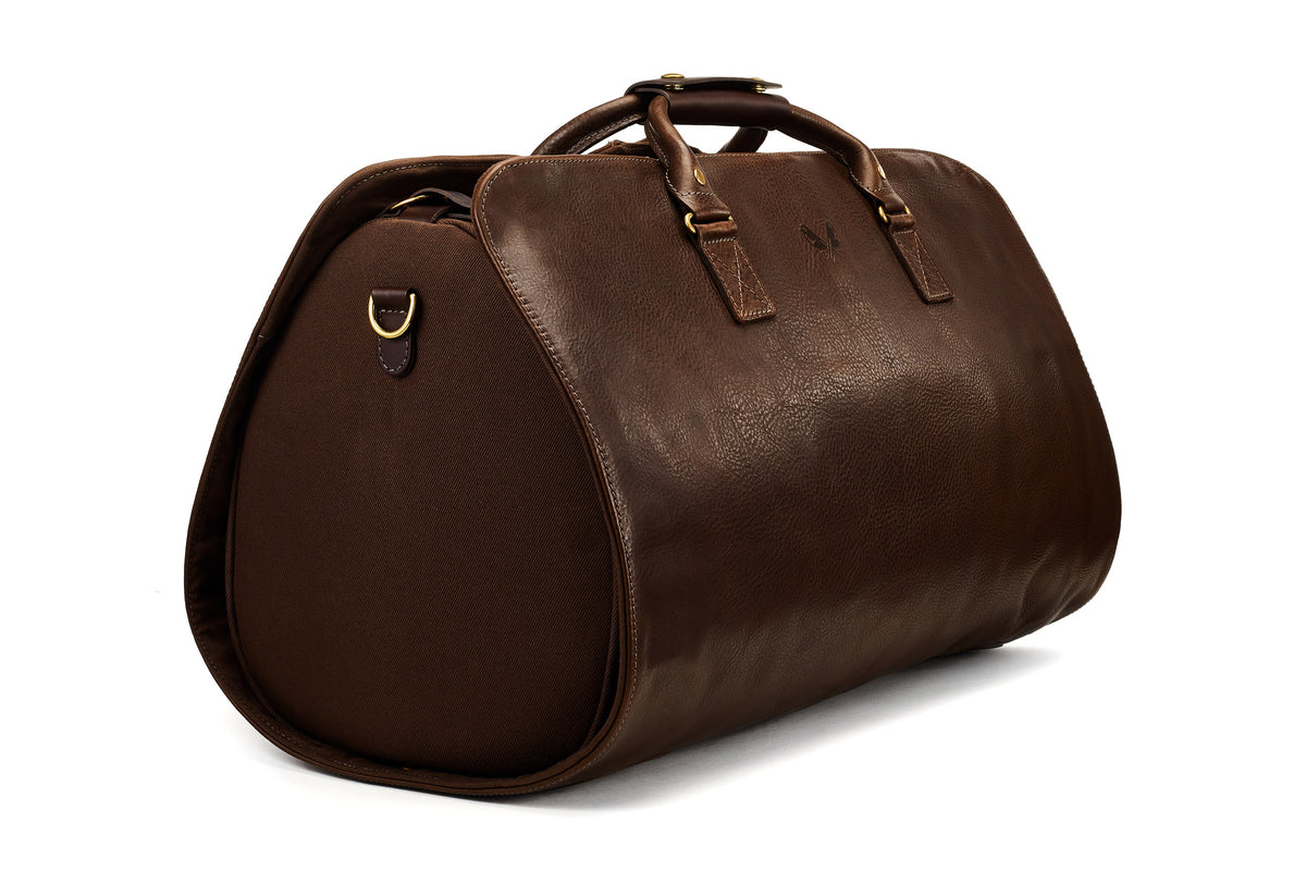 Leather S.C Holdall - Brown