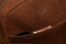 Top view of front zipper pocket