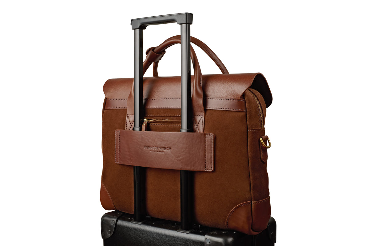 Suede Brief - Tobacco Brown