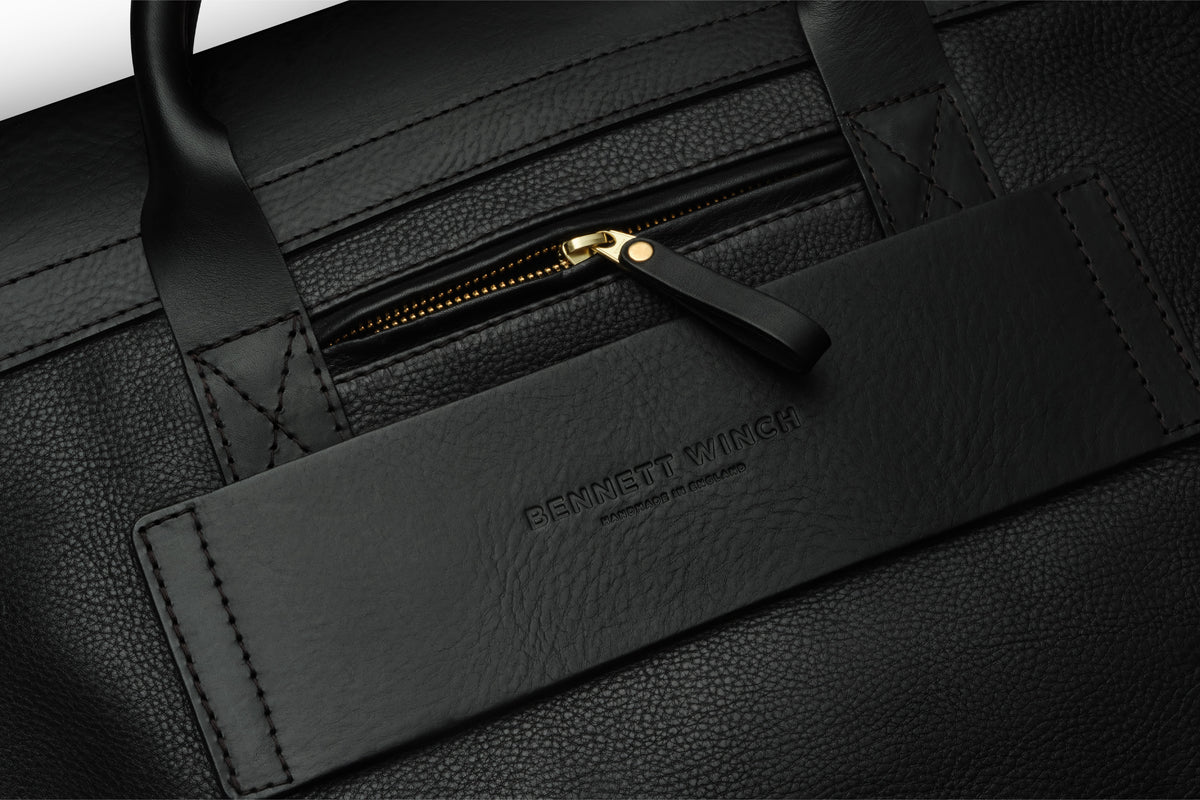 Leather Brief - Black