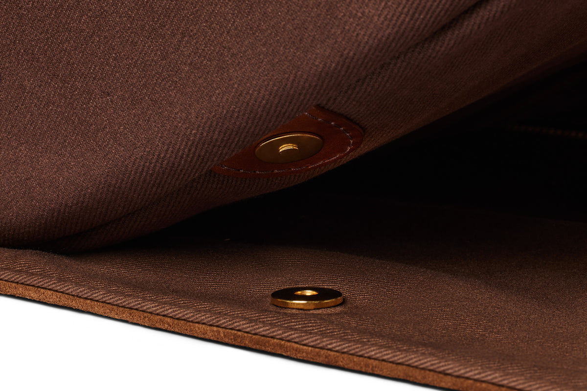 Magnetic closure connecting suit carrier to holdall bag