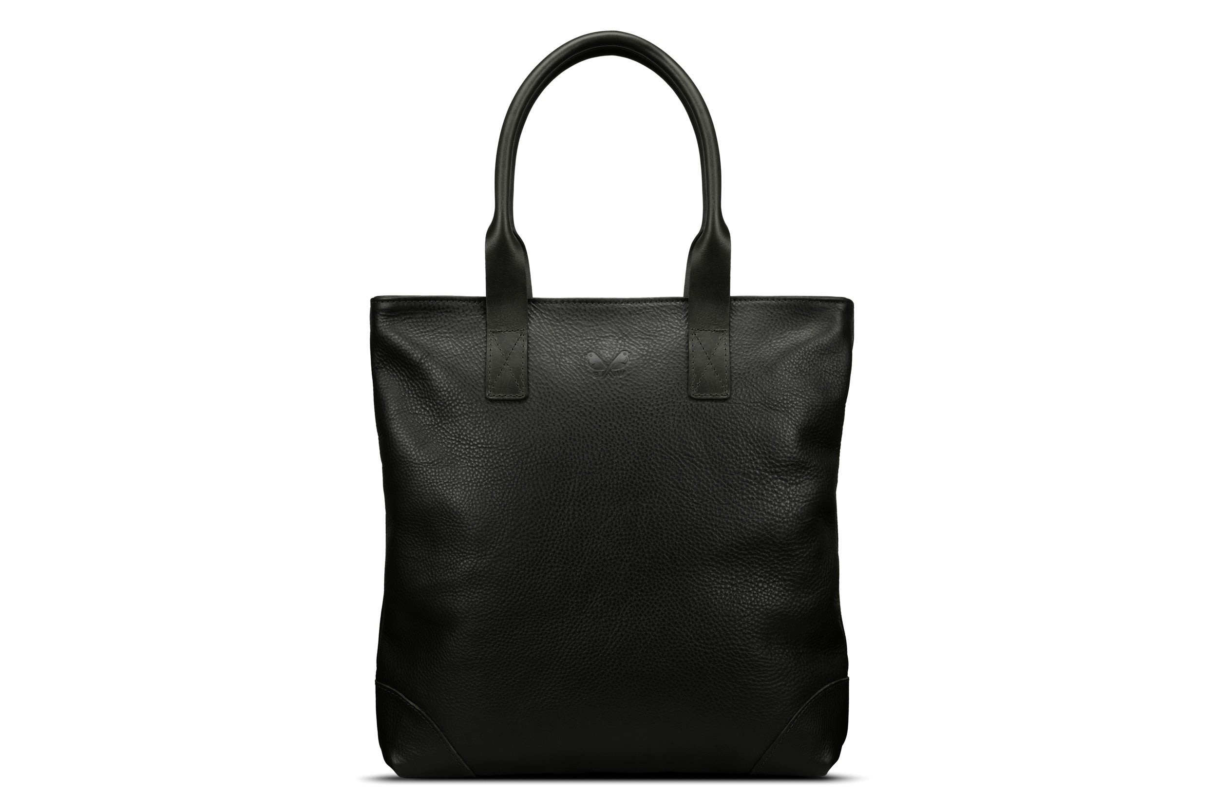 Black Leather Tote Bag | Handmade Real Leather Tote Bag – Bennett Winch
