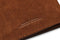 Suede Passport Wallet - Tobacco Brown