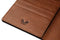 Suede Passport Wallet - Tobacco Brown