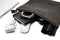 Suede Flight Pouch - Storm Grey