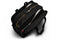 black sports duffel bag holding padel rackets
