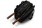 top view of the black 2 racket tennis bag
