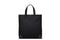 black canvas tote bag