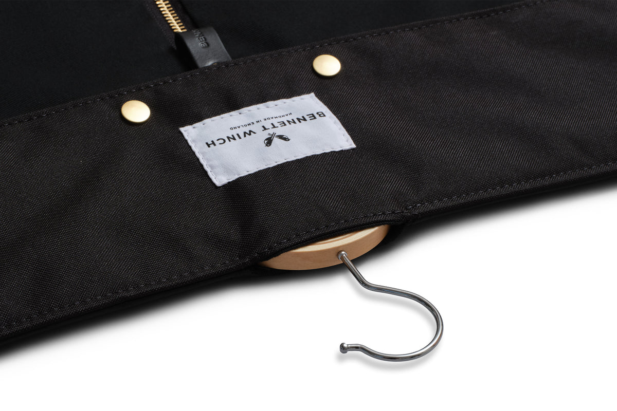the hanger space of the trifold