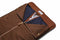 overhead view of the trifold with clothes inside 