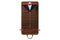brown trifold laid out open full length