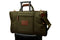 high end trifold on top of luggage
