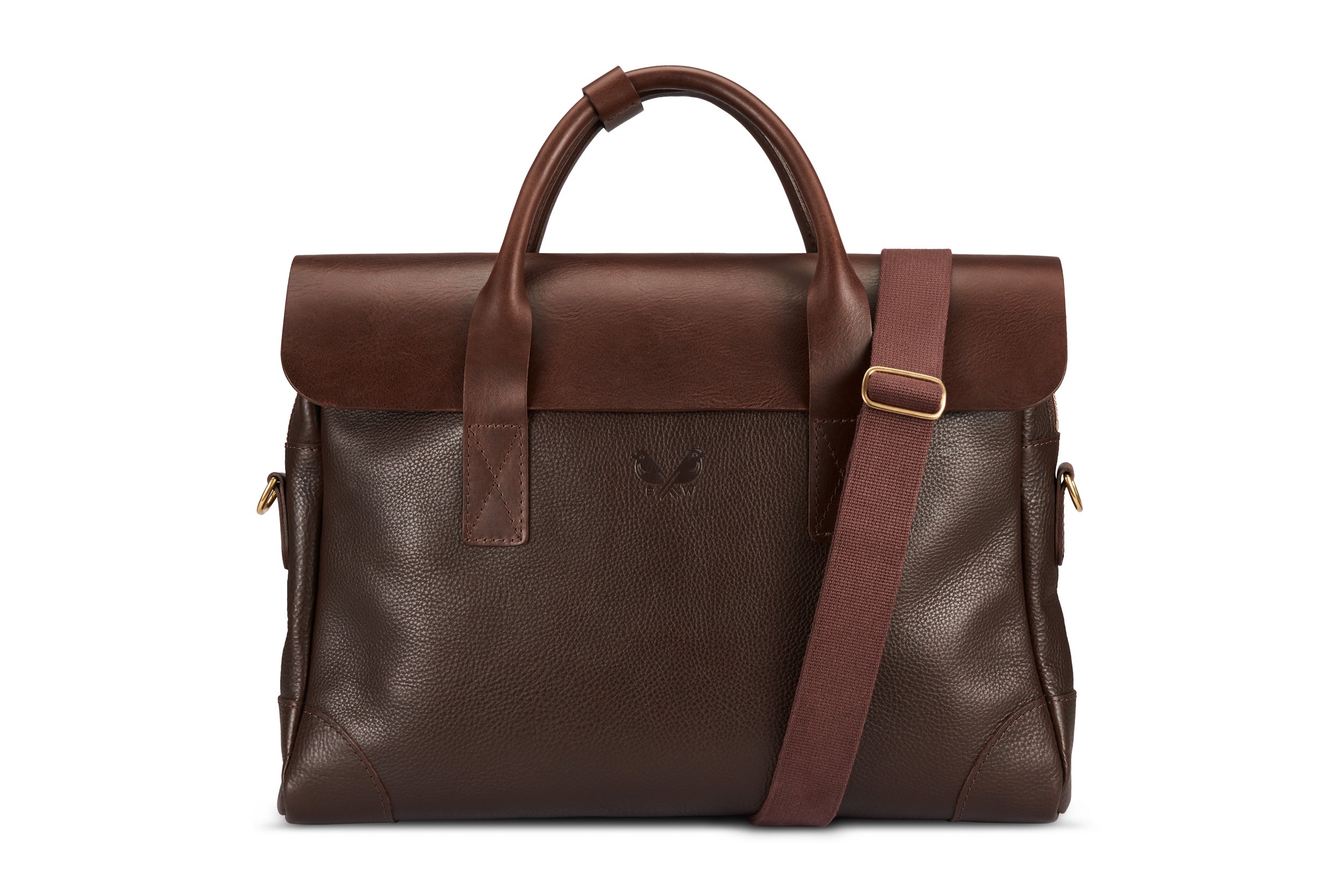 Leather Brief - Brown