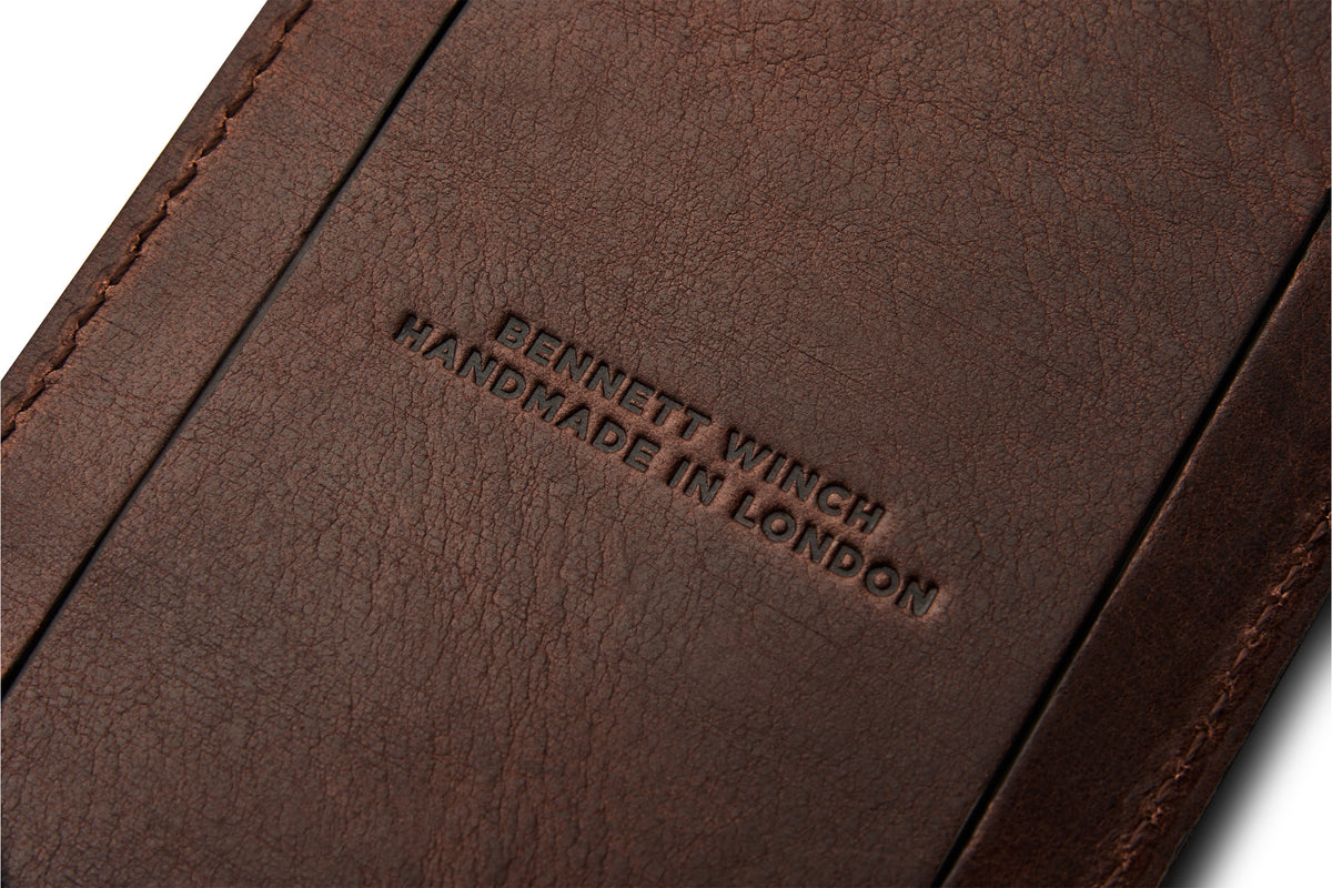 Luggage Tag - Dark Brown