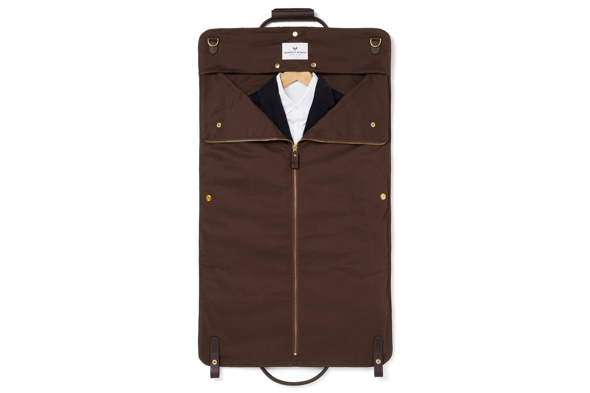 Leather S.C Holdall - Brown