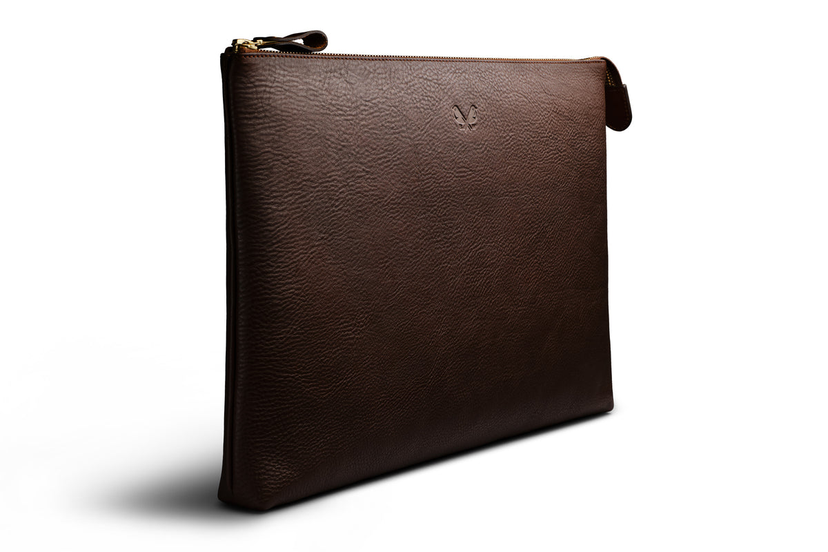 Flight Folio XL - Brown Leather