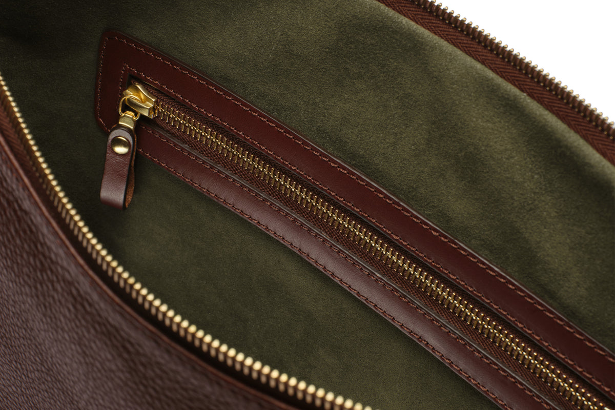 Flight Folio XL - Brown Leather