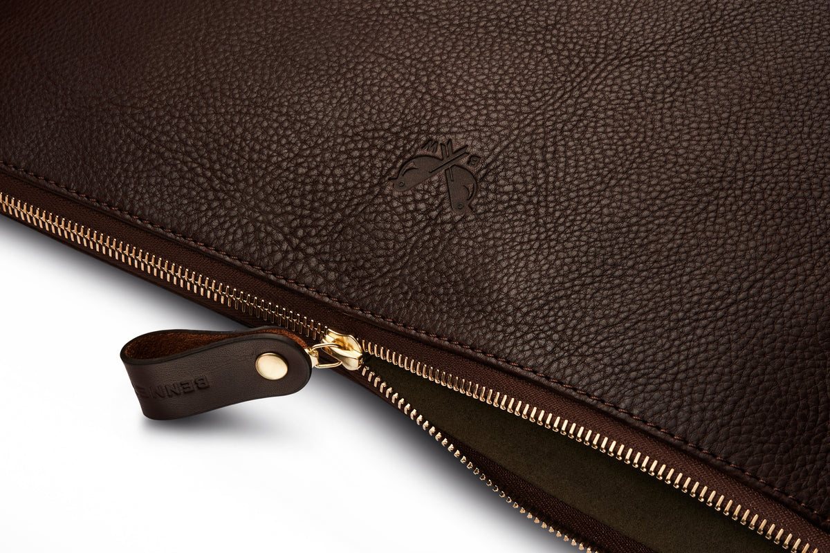 Flight Folio XL - Brown Leather