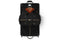 garment bag and duffel bag open view in grey