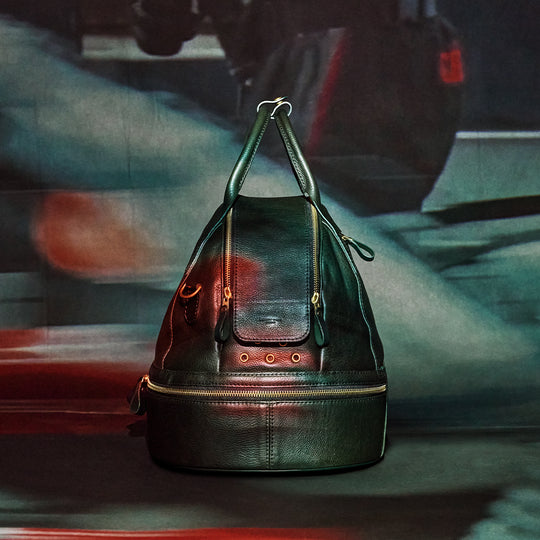 Bennett Winch x 24H Le Mans | Leather Helmet Bag
