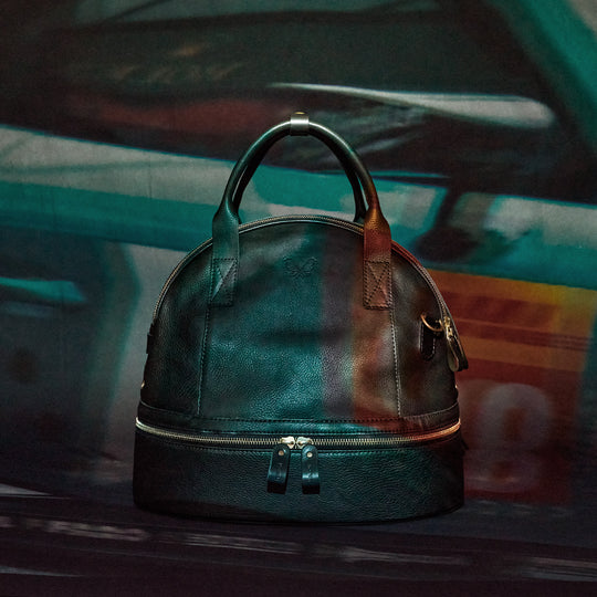 Bennett Winch x 24H Le Mans | Leather Helmet Bag