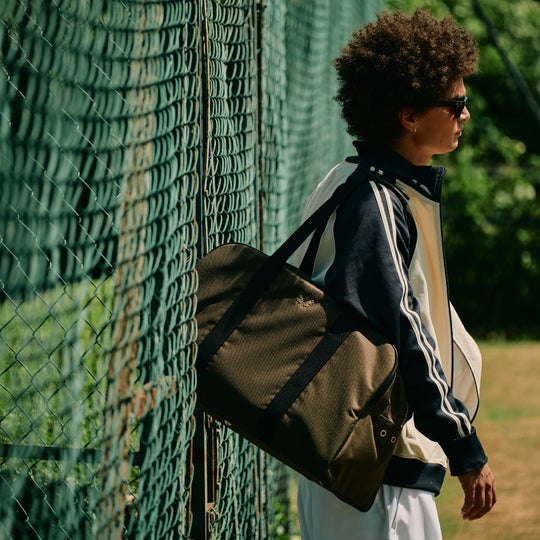 Olive Sports Duffel | Fits 2 Rackets & Laptop