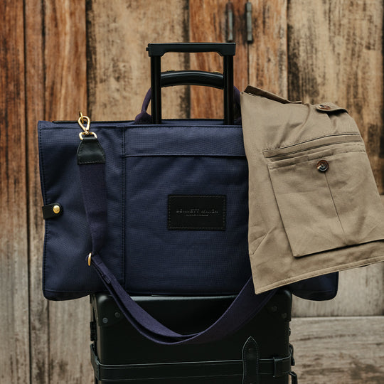 Navy Tri-Fold Garment Bag | Suit Garment Bag for Travel