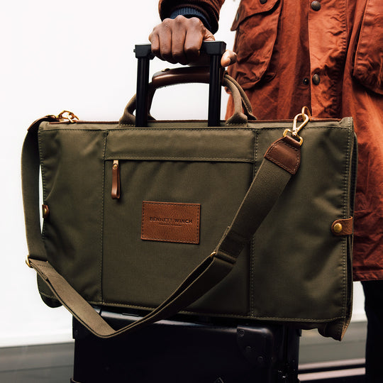 Olive Tri-Fold Garment Bag | Garment Bag & Suit Bag