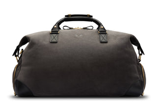 Suede Weekender - Storm Grey