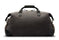 weekender bag in grey suede