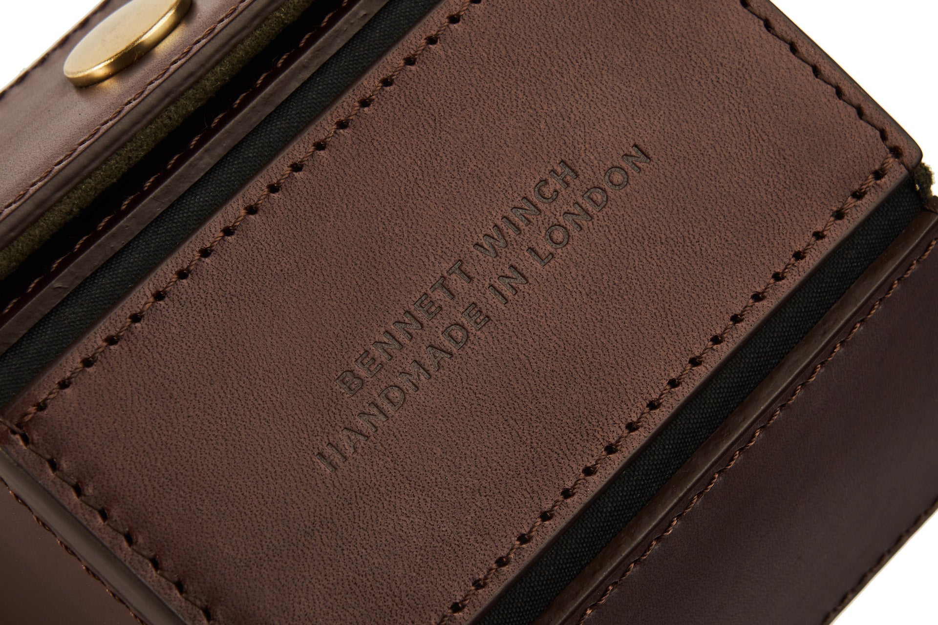 Single Watch Roll - Brown