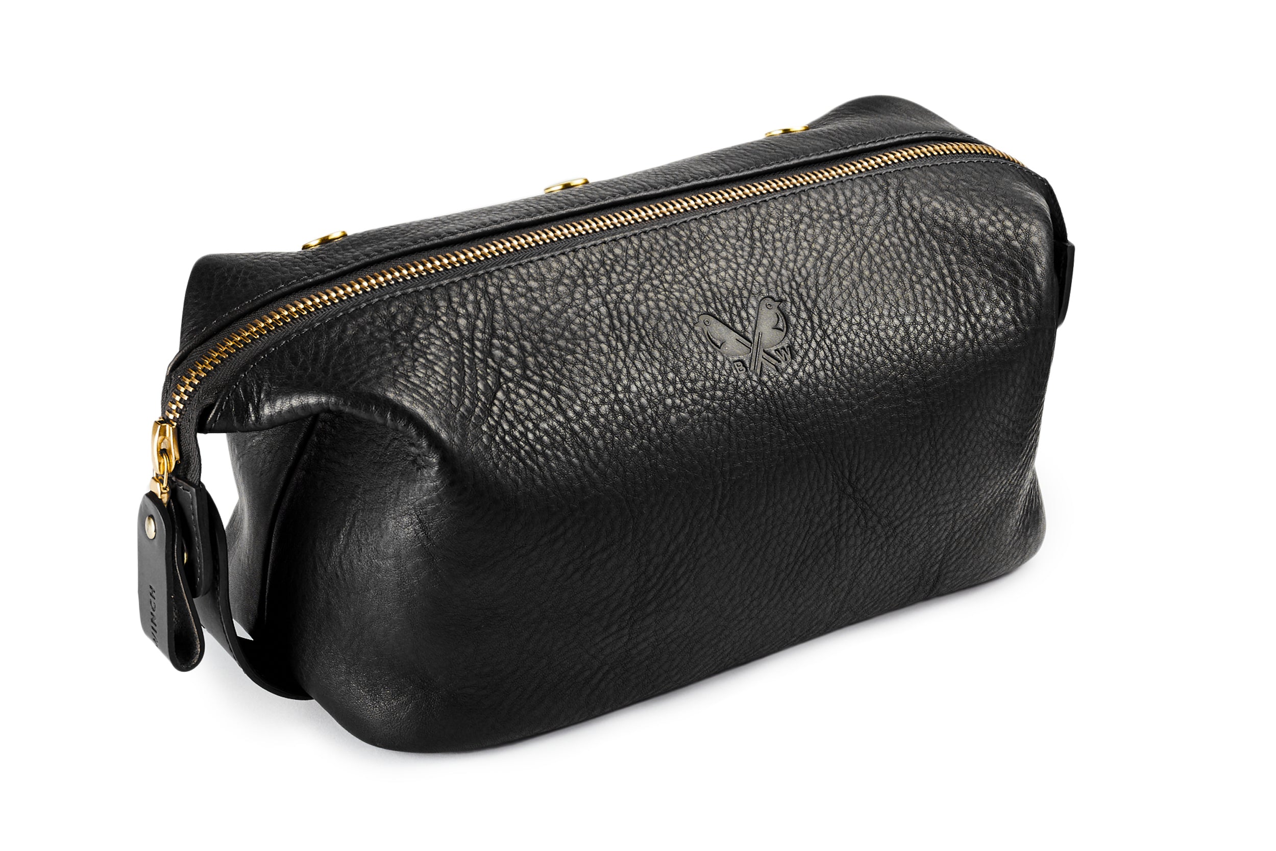 Harvey Men's Leather Dopp Kit