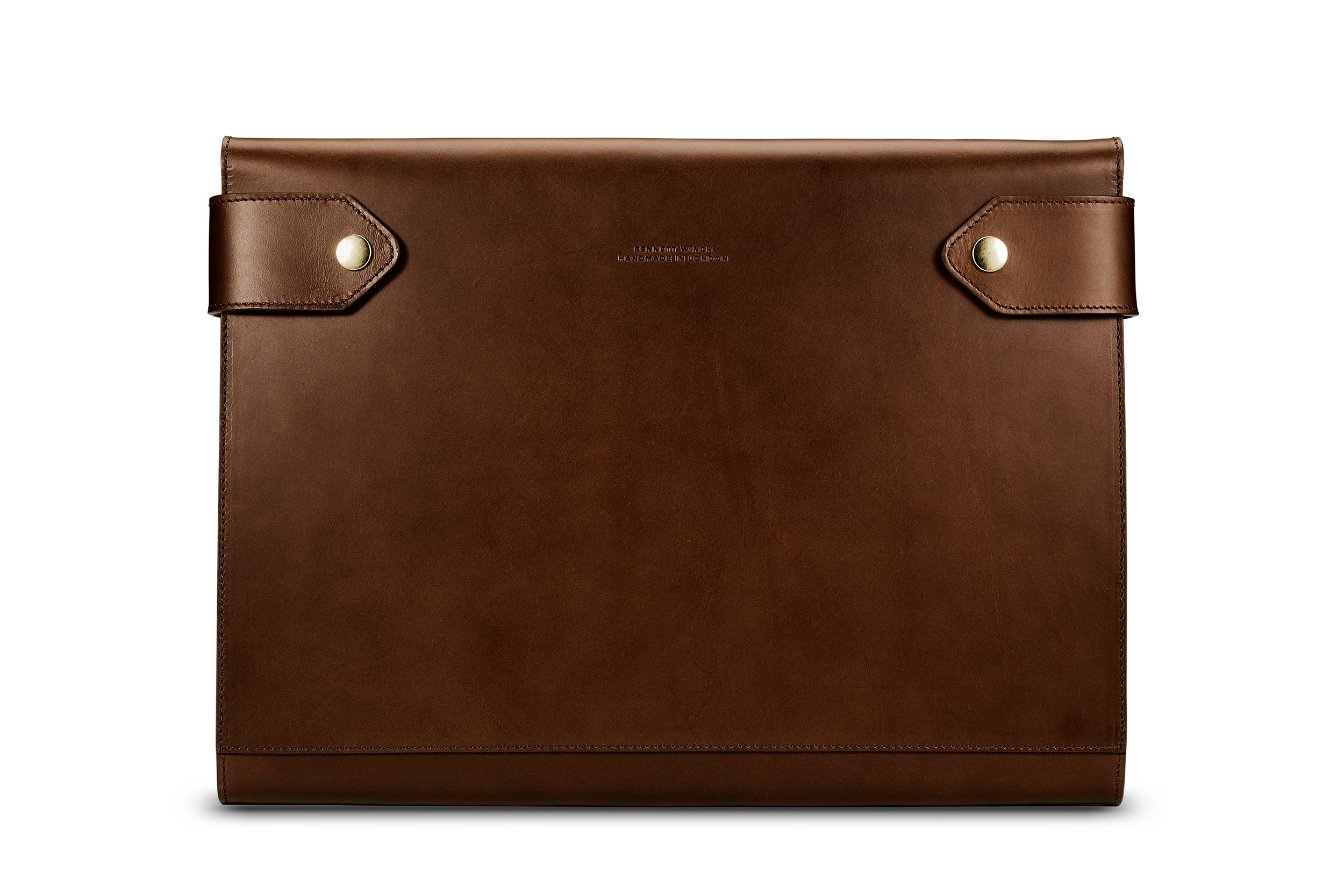 Large Folio - Brown Leather
