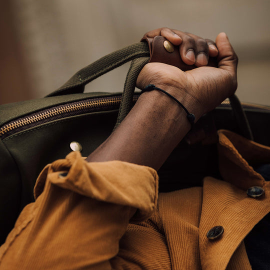 Olive Canvas Duffel Bag | Compact Overnighter