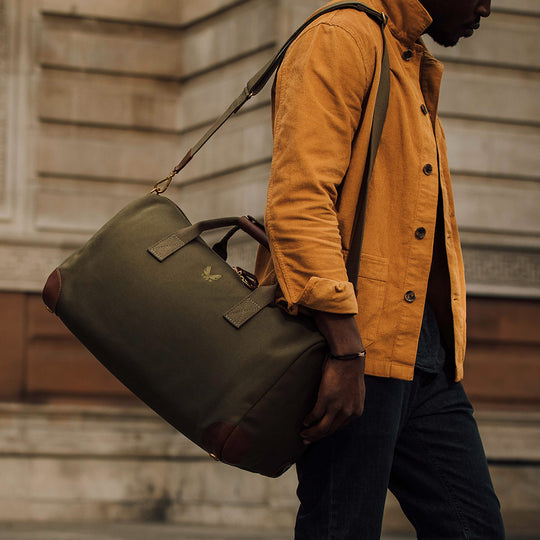 タ*ク様 Bennett Winch オリーブグリーン ボストンバッグ The Commuter | Olive Green Canvas Duffel Bag | Bennett Winch