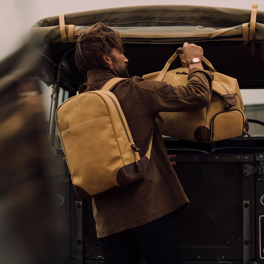 bronze times tm premium shockproof canvas laptop backpack travel bag Tan for Men Our first backpack _upsell_title_Complete Your Style Lew's MACH 2 Speed Style:CE Pro 4000