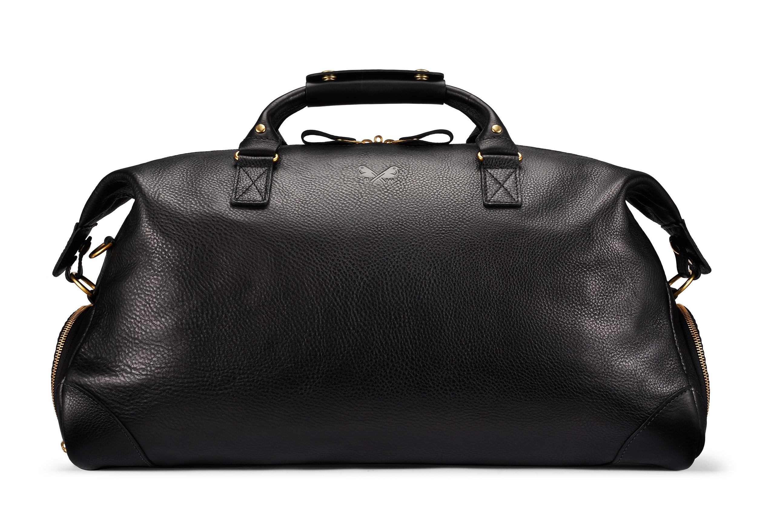 Leather Weekender