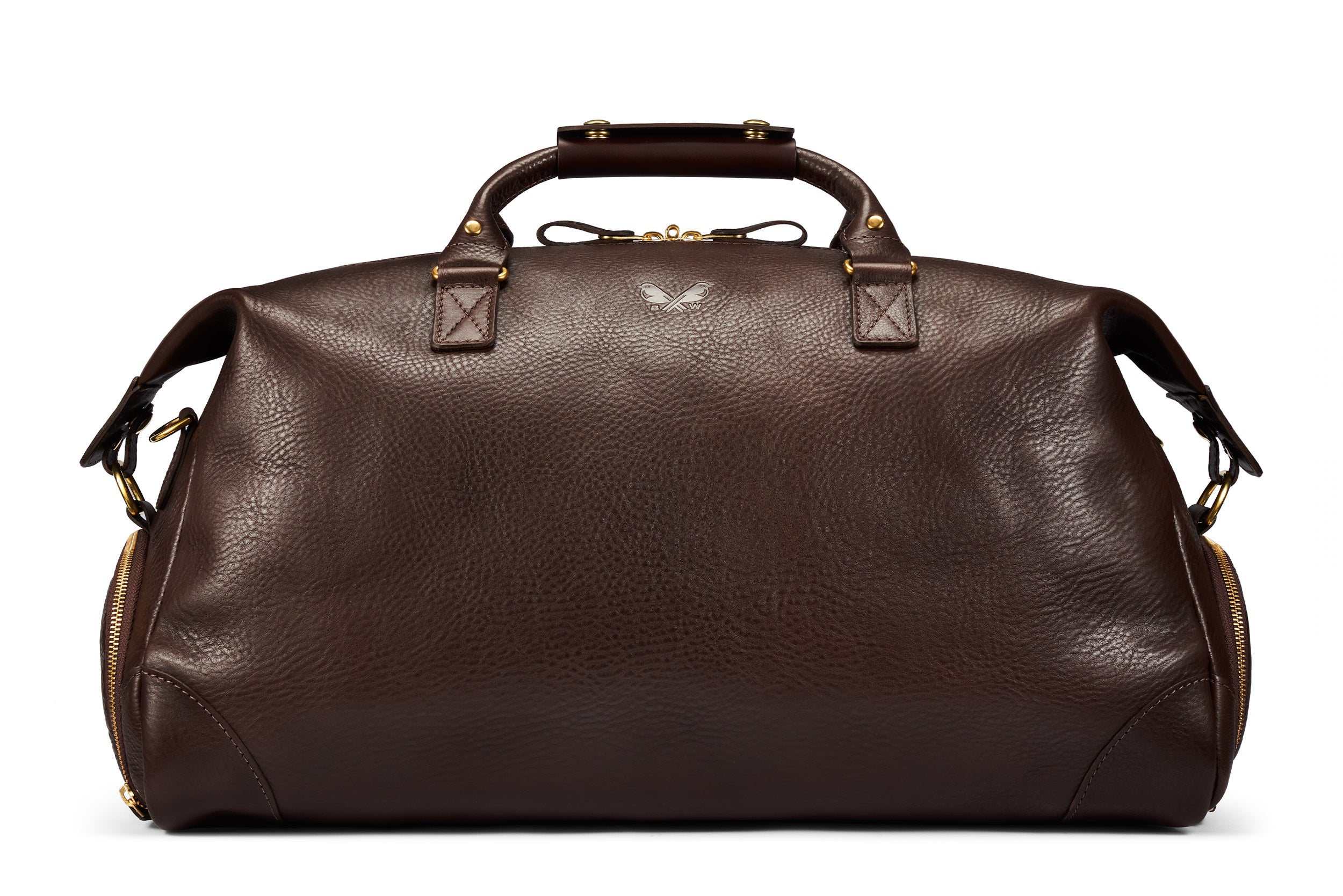 Leather Weekender