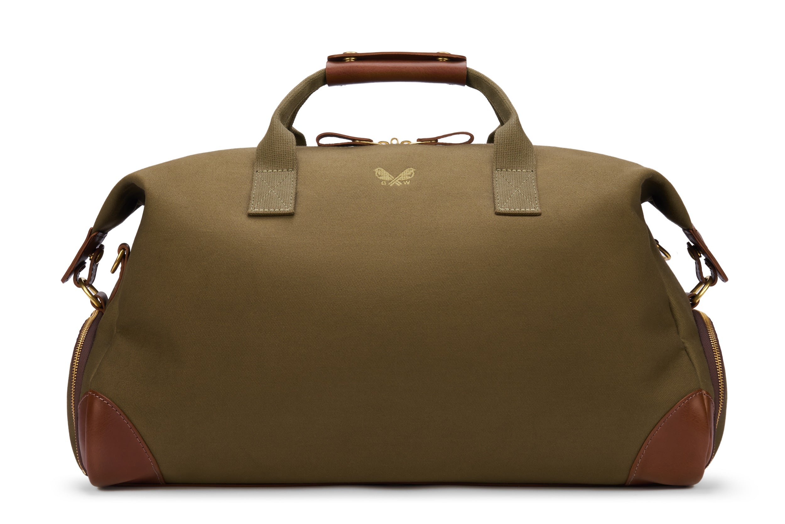 The Weekender Olive Green Canvas Weekender Men s Weekend Bag