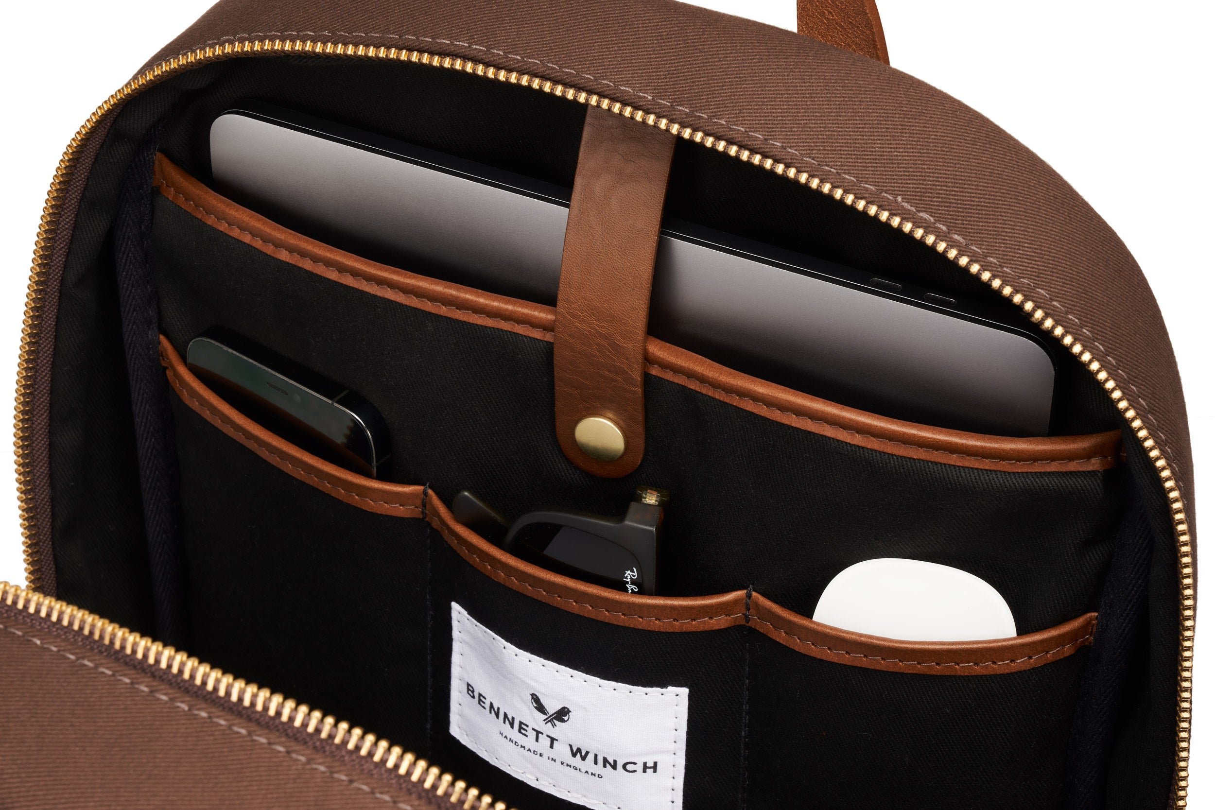 The Backpack | Brown Canvas Backpack for Men | Bennett Winch
