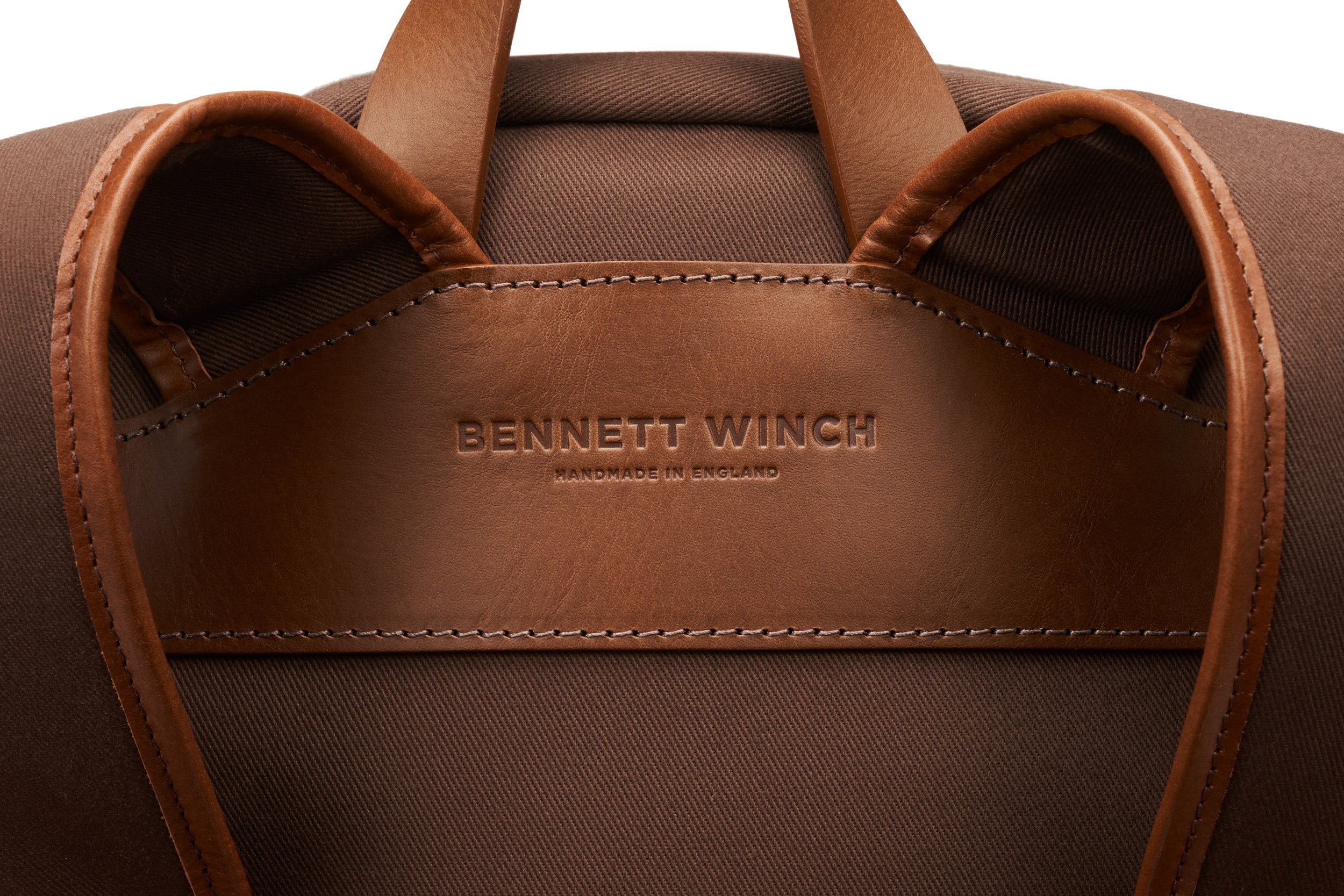 Brown Leather Backpack for Men  Handmade Genuine Brown Leather – Bennett  Winch
