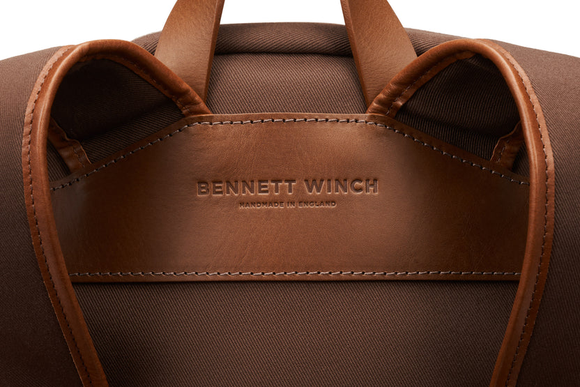 The Backpack | Brown Canvas Backpack for Men | Bennett Winch