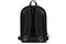 back view of the black backpack