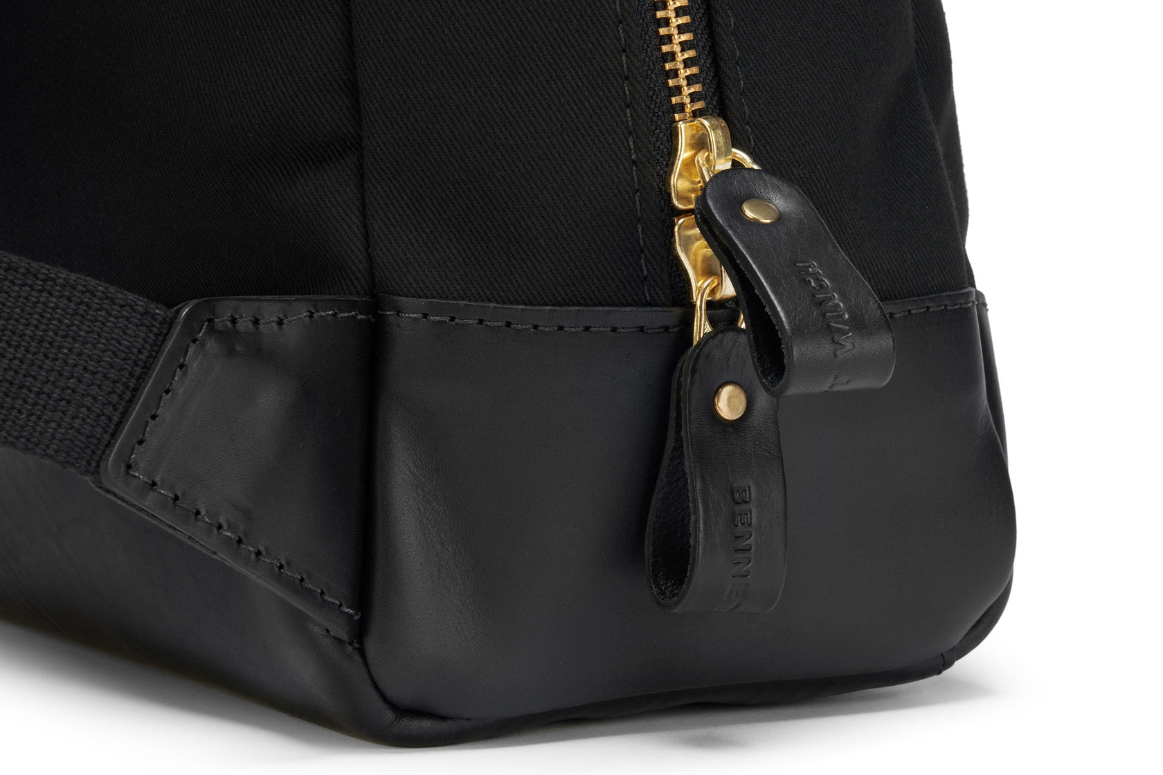 quality zip fasteners on luxury backpack
