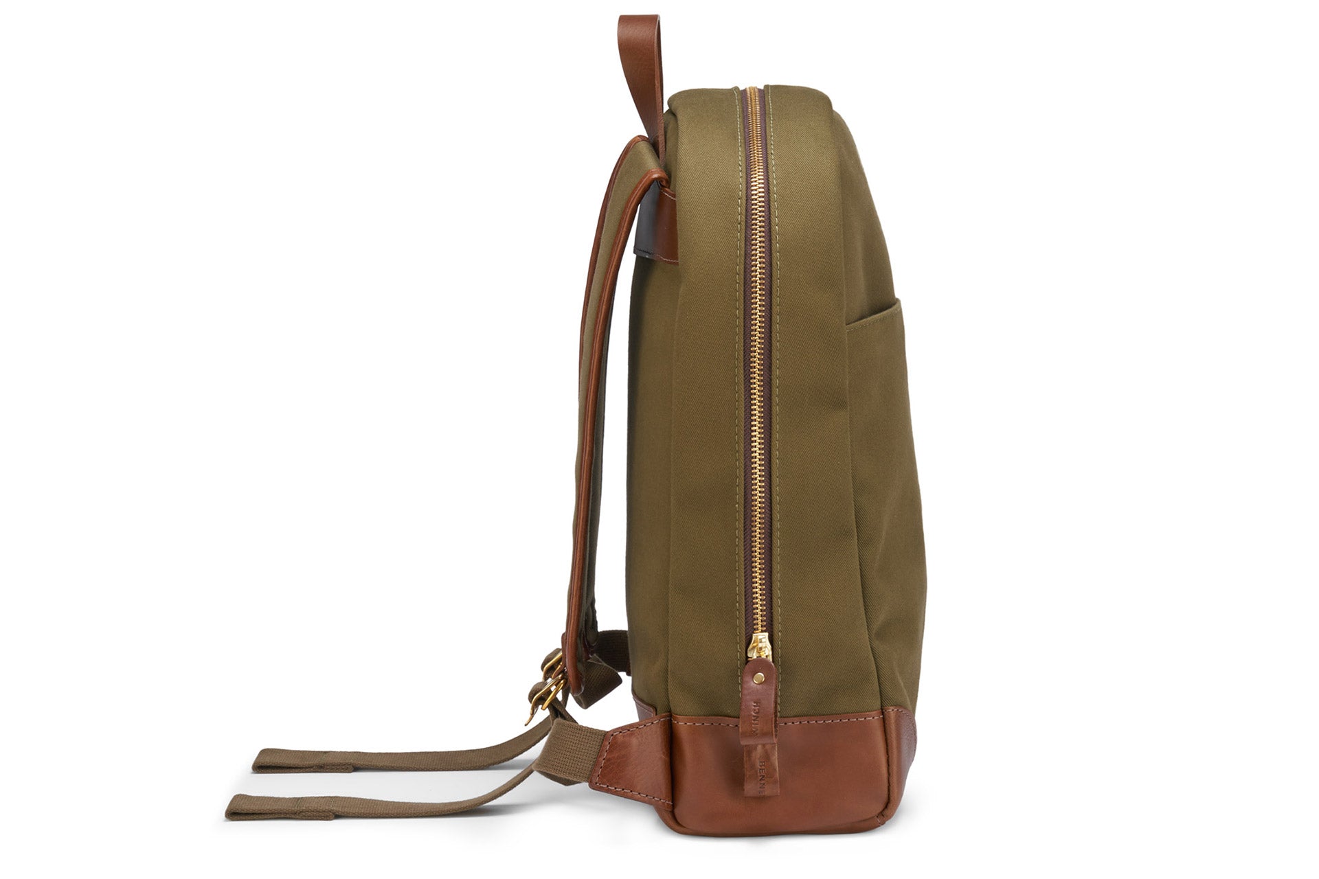 The Backpack | Olive Green Canvas Backpack for Men | Bennett Winch