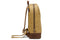 Side view of mens backpack in sand 