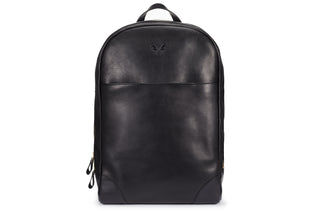 Leather Backpack - Black