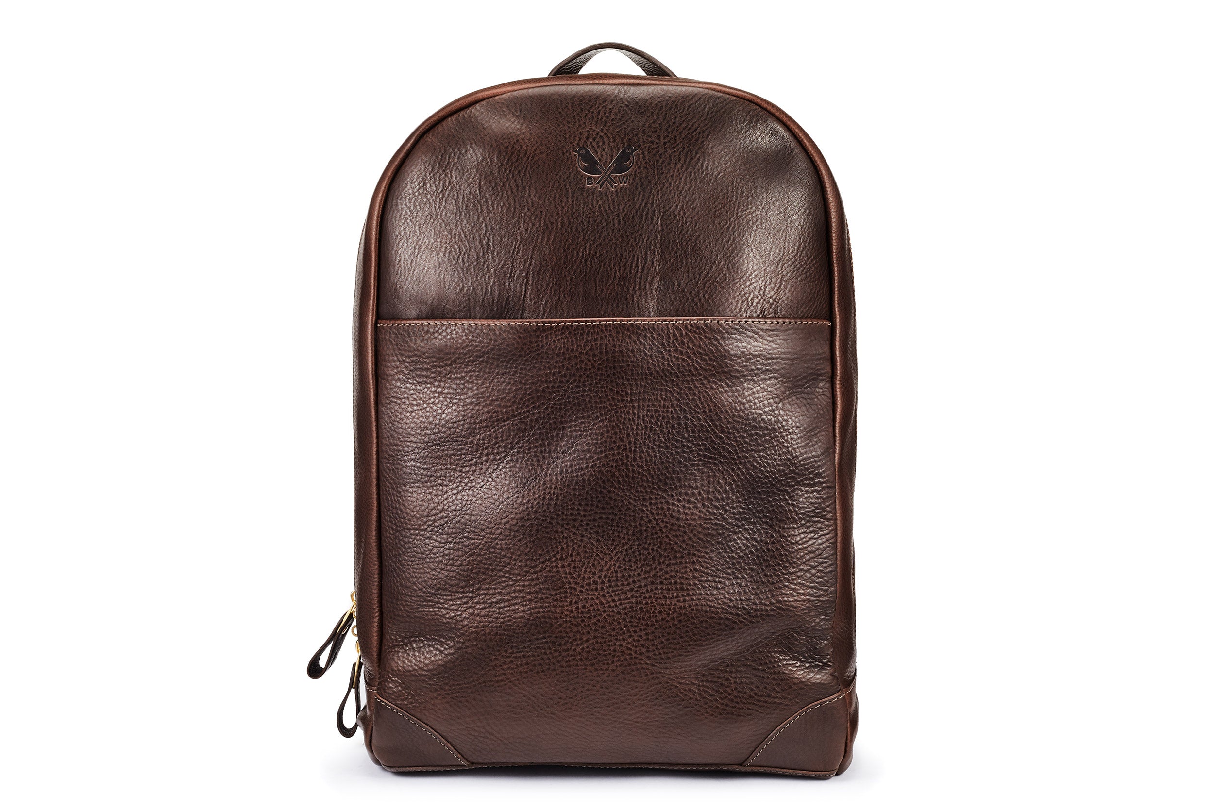 Full Grain Leather Backpack Purse, Designer Backpack, Natural