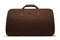 suit carrier holdall bag in brown canvas